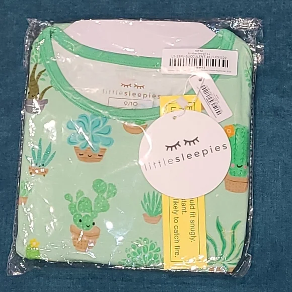 Succulent Love PJ set by Little Sleepies (NWT) - SOLD OUT ONLINE!! - Picture 2 of 2